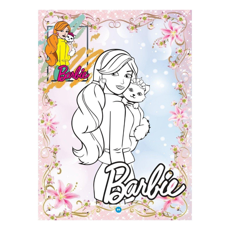 Bé Tô Màu Công Chúa Barbie