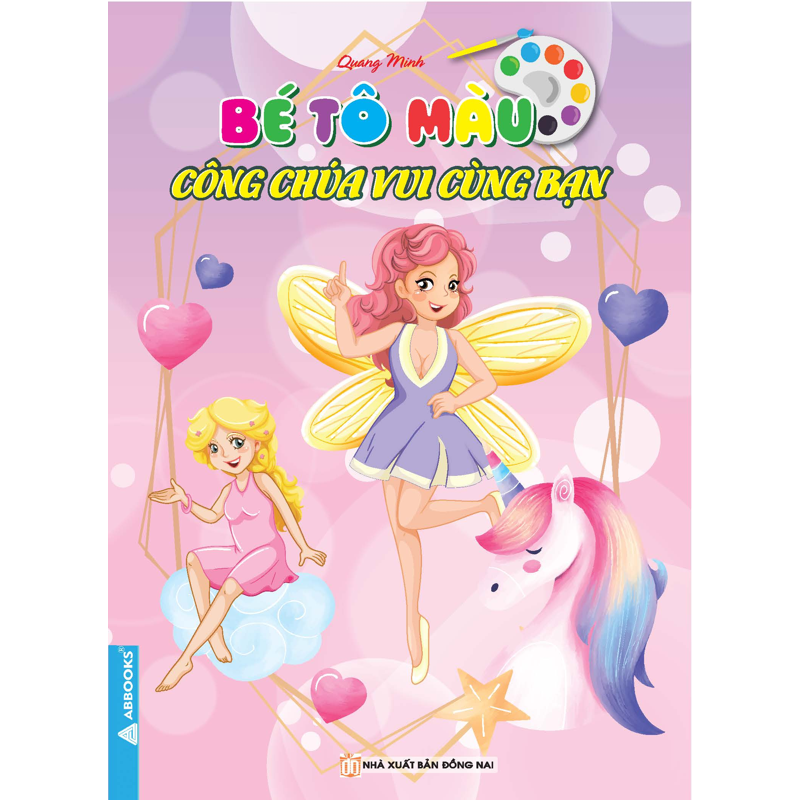 Bé Tô Màu-Công Chúa Vui Cùng Bạn