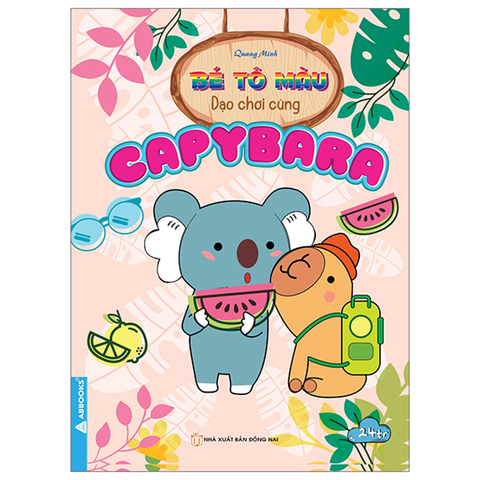 Bé Tô Màu Dạo Chơi Cùng Capybara