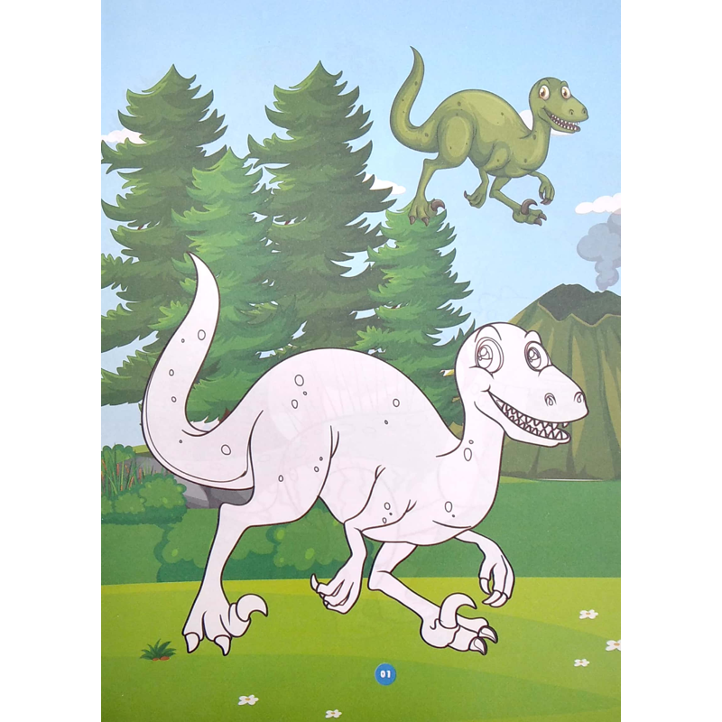 Bé Tô Màu - Dino Award