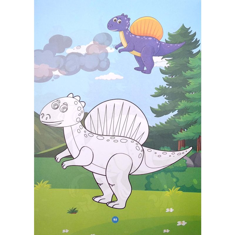 Bé Tô Màu - Dino Award