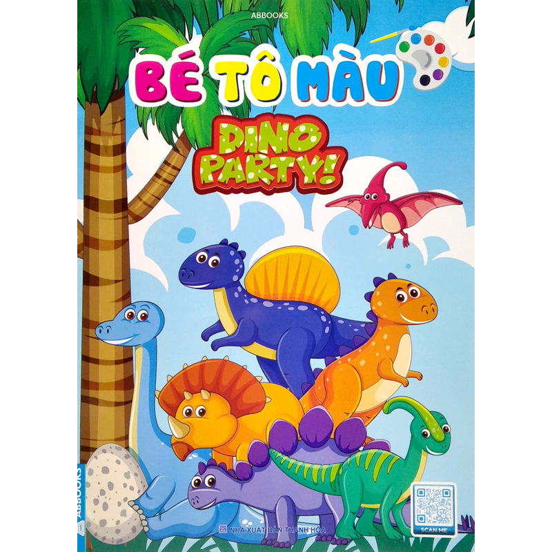 Bé Tô Màu - Dino Party