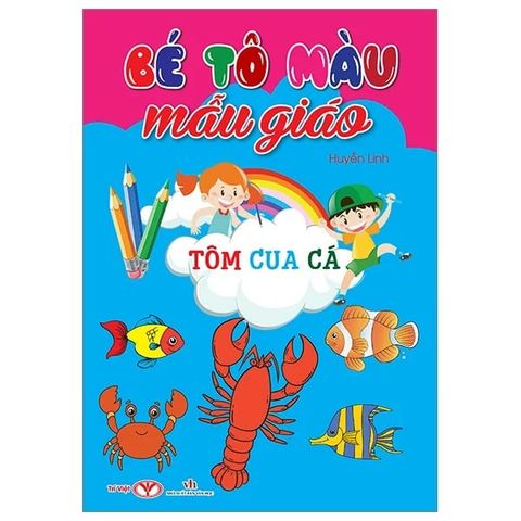 Bé Tô Màu Mẫu Giáo - Tôm Cua Cá