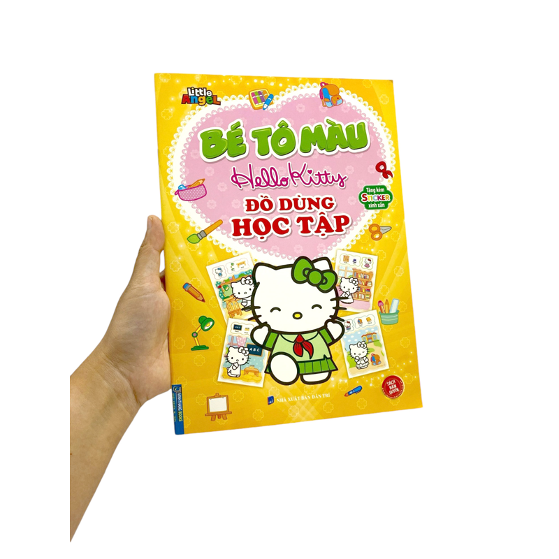Bé Tô Màu Hello Kitty-Đồ Dùng Học Tập