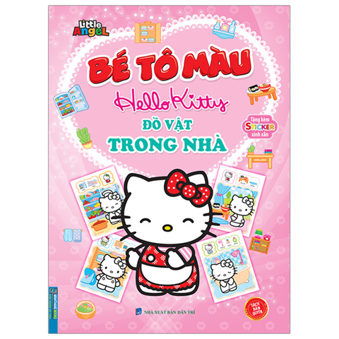 Bé Tô Màu Hello Kitty-Đồ Vật Trong Nhà