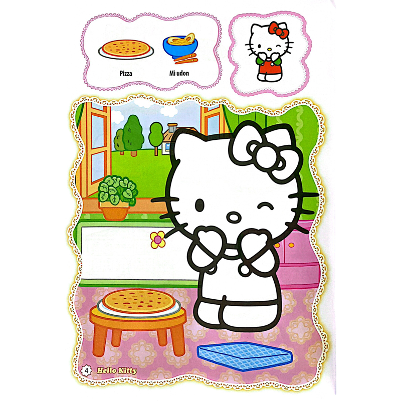 Bé Tô Màu Hello Kitty - Thiên Đường Ẩm Thực