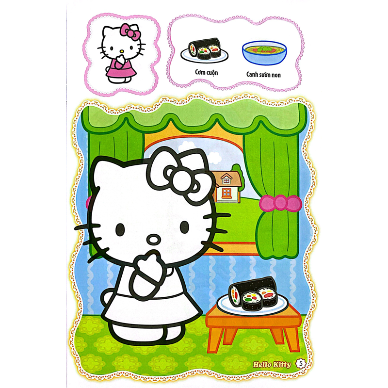 Bé Tô Màu Hello Kitty - Thiên Đường Ẩm Thực