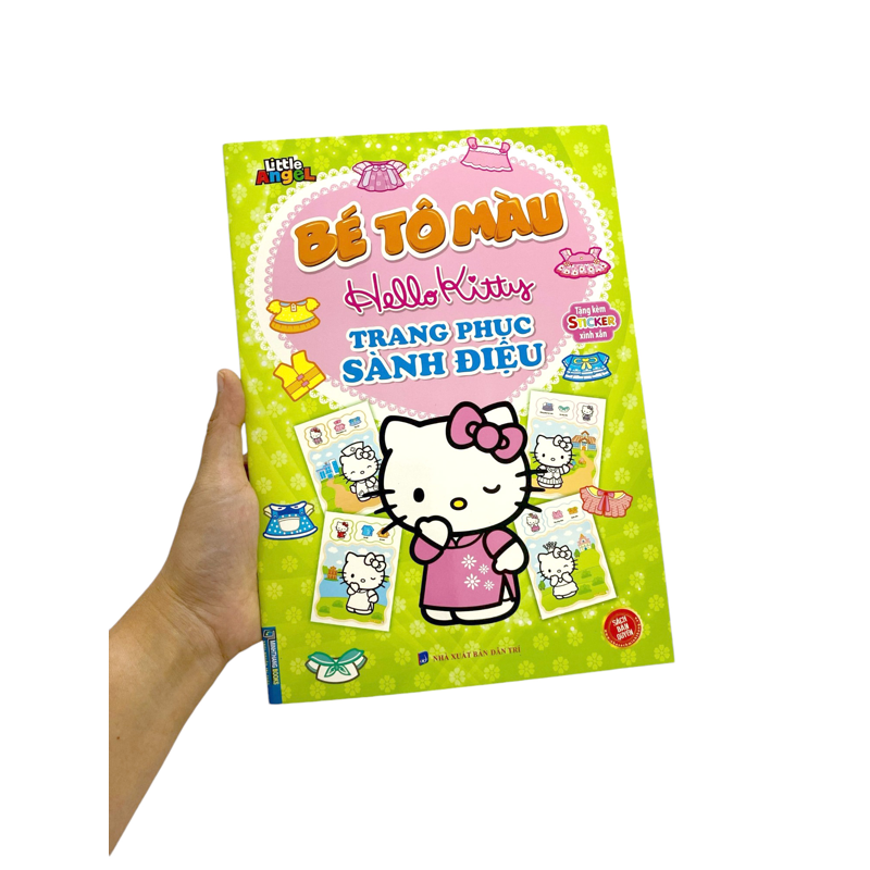 Bé Tô Màu Hello Kitty - Trang Phục Sành Điệu