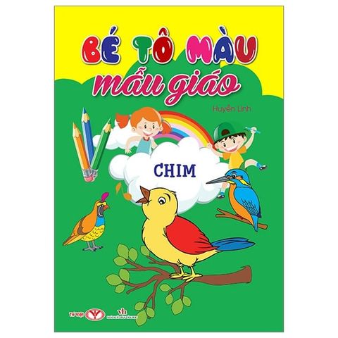 Bé Tô Màu Mẫu Giáo - Chim