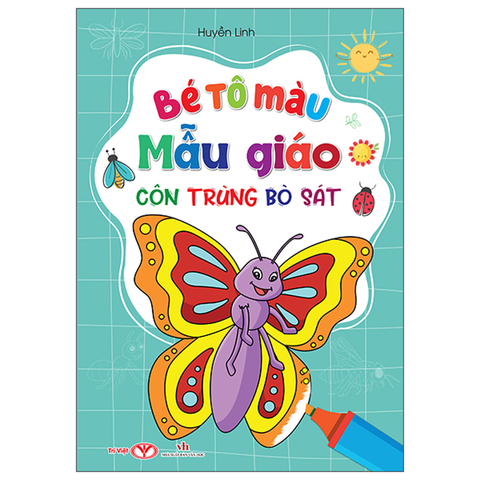 Bé Tô Màu Mẫu Giáo - Côn Trùng, Bò Sát