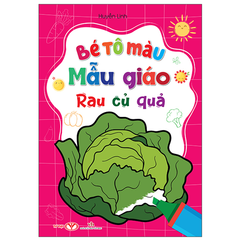 Bé Tô Màu Mẫu Giáo - Rau Củ Quả