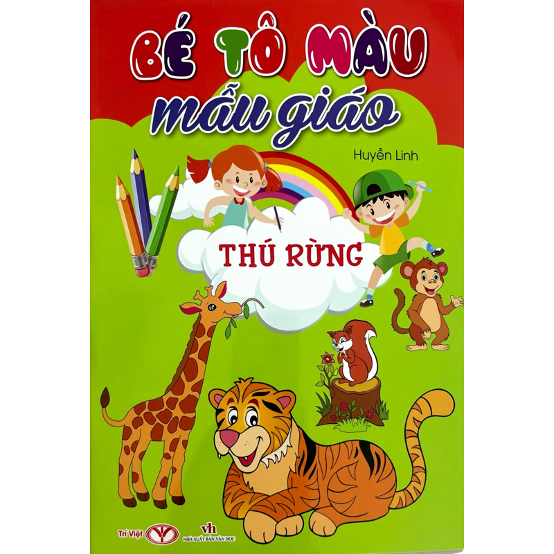 Bé Tô Màu Mẫu Giáo - Thú Rừng