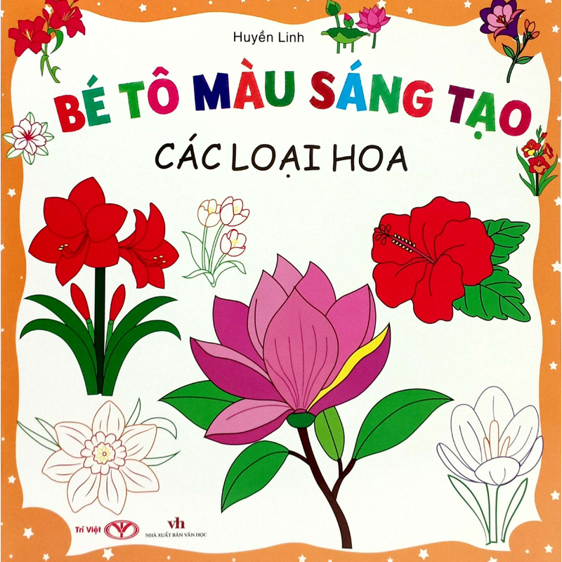 Bé Tô Màu Sáng Tạo - Các Loại Hoa