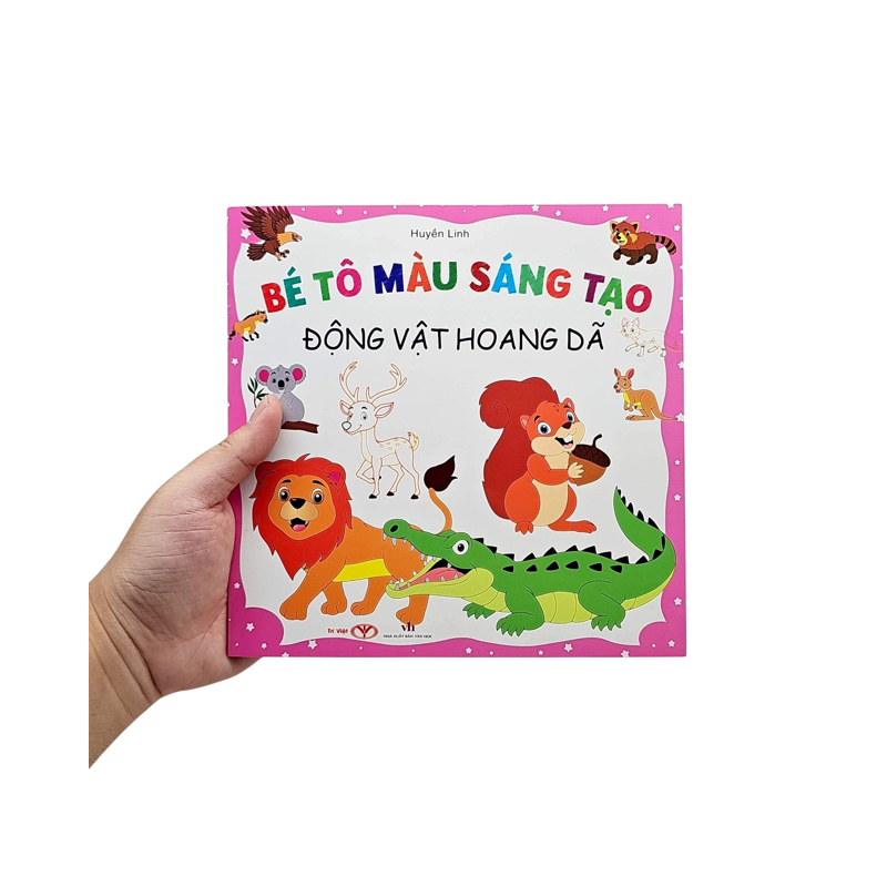 Bé Tô Màu Sáng Tạo-Động Vật Hoang Dã