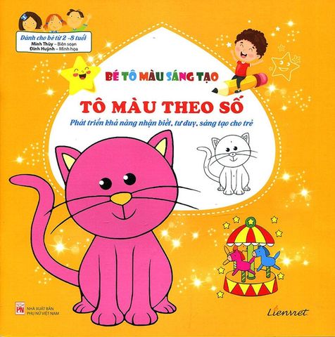 Bé Tô Màu Sáng Tạo - Tô Màu Theo Số