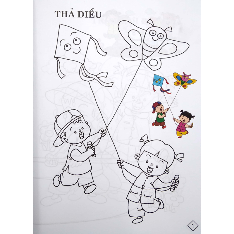 Bé Tô Màu Trò Chơi Dân Gian Tập 1