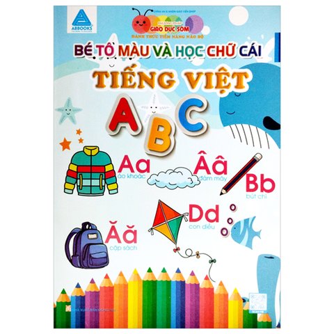 Bé Tô Màu Và Học Chữ Cái Tiếng Việt