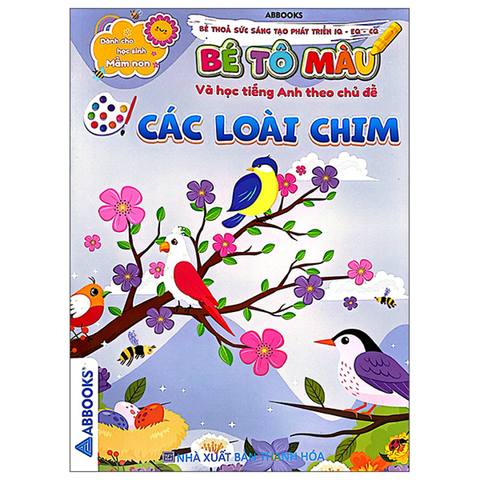 Bé Tô Màu Và Học Tiếng Anh Theo Chủ Đề-Các Loài Chim