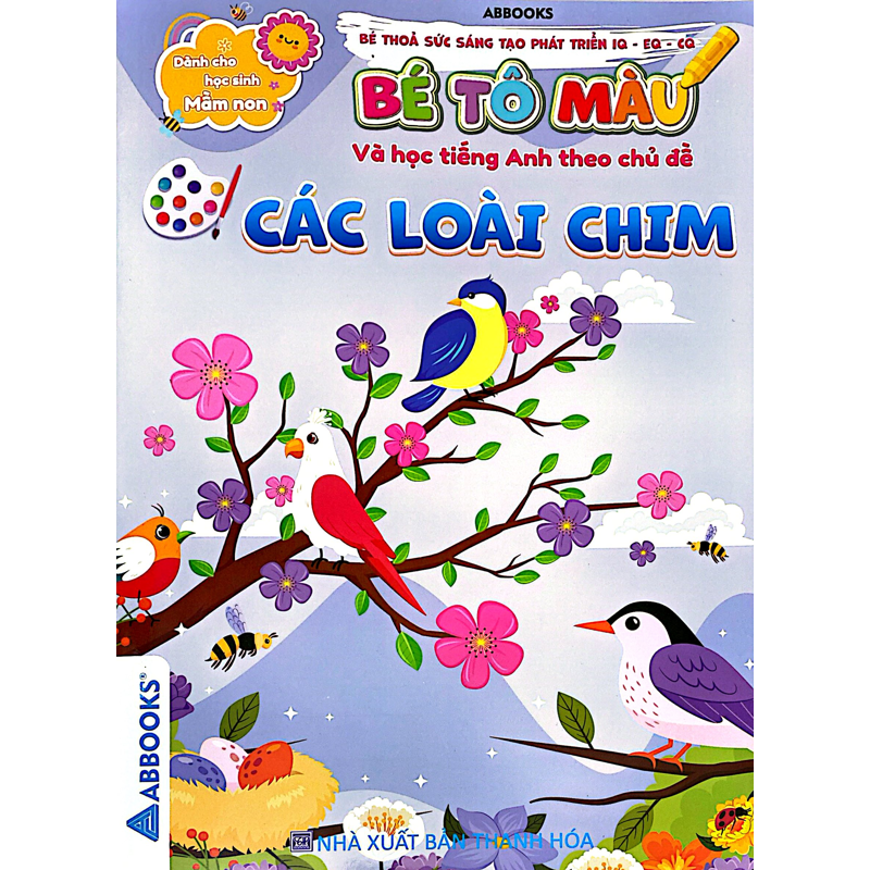 Bé Tô Màu Và Học Tiếng Anh Theo Chủ Đề-Các Loài Chim
