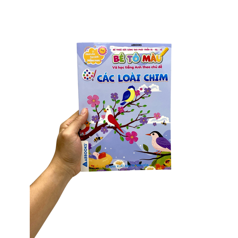 Bé Tô Màu Và Học Tiếng Anh Theo Chủ Đề-Các Loài Chim