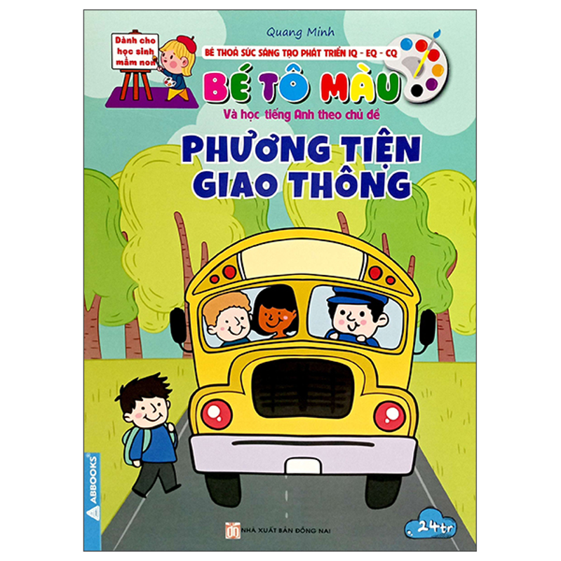 Bé Tô Màu Và Học Tiếng Anh Theo Chủ Đề - Các Loại Rau Củ