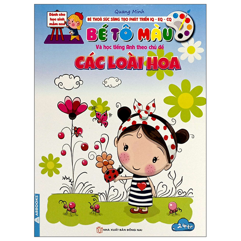 Bé Tô Màu Và Học Tiếng Anh Theo Chủ Đề - Các Loại Rau Củ