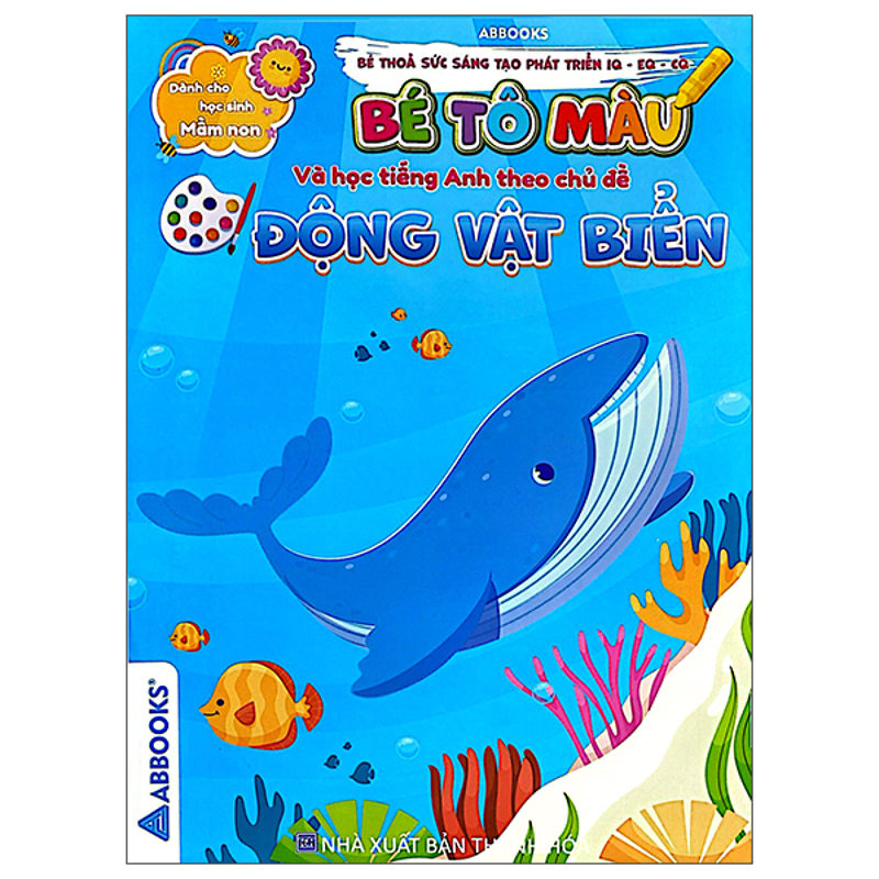 Bé Tô Màu Và Học Tiếng Anh Theo Chủ Đề - Động Vật Biển