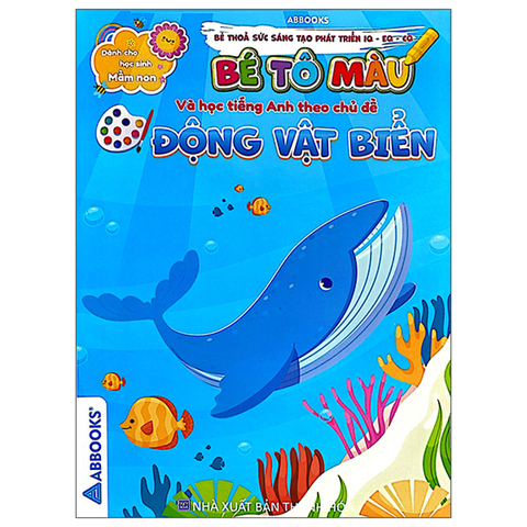 Bé Tô Màu Và Học Tiếng Anh Theo Chủ Đề - Động Vật Biển