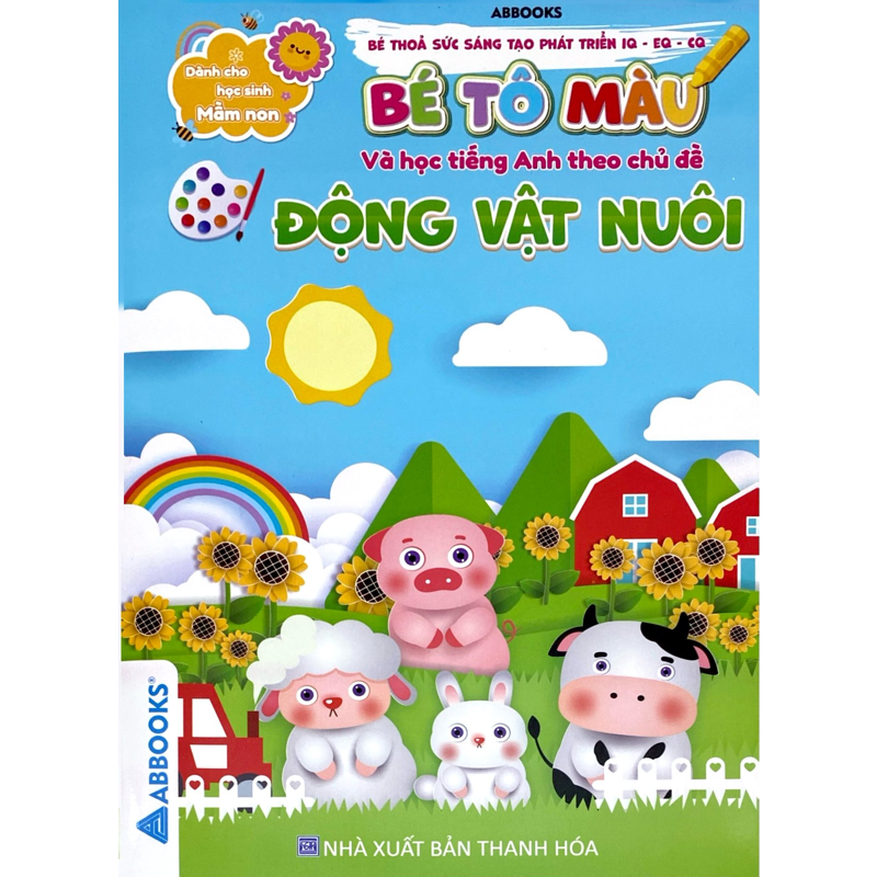 Bé Tô Màu Và Học Tiếng Anh Theo Chủ Đề - Động Vật Nuôi