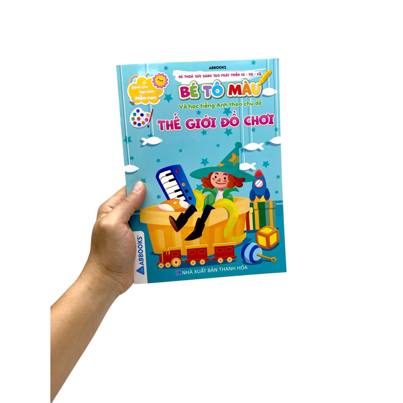 Bé Tô Màu Và Học Tiếng Anh Theo Chủ Đề - Thế Giới Đồ Chơi