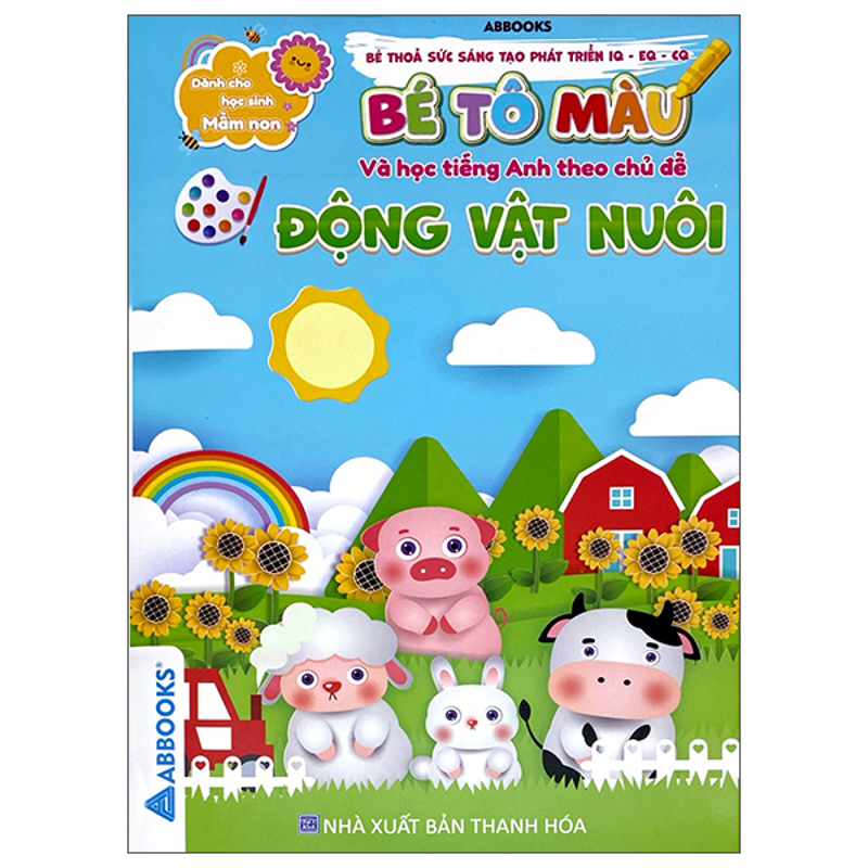 Bé Tô Màu Và Học Tiếng Anh Theo Chủ Đề - Thế Giới Đồ Chơi