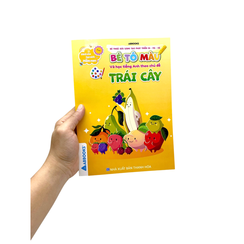 Bé Tô Màu Và Học Tiếng Anh Theo Chủ Đề-Trái Cây