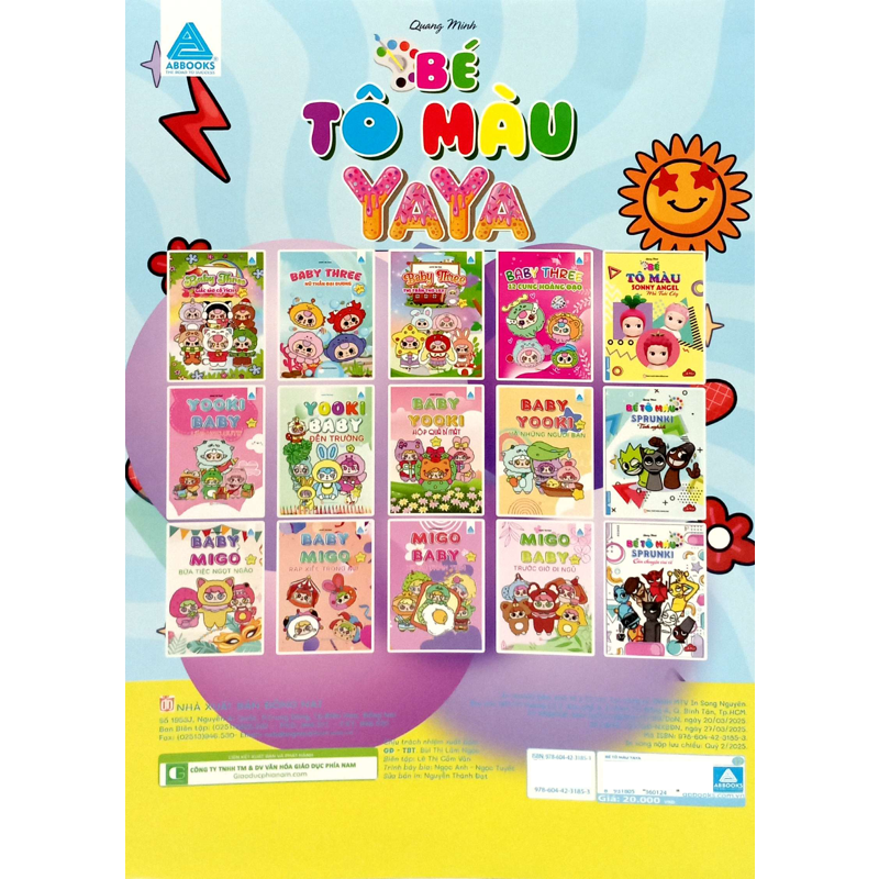 Bé Tô Màu-Yaya