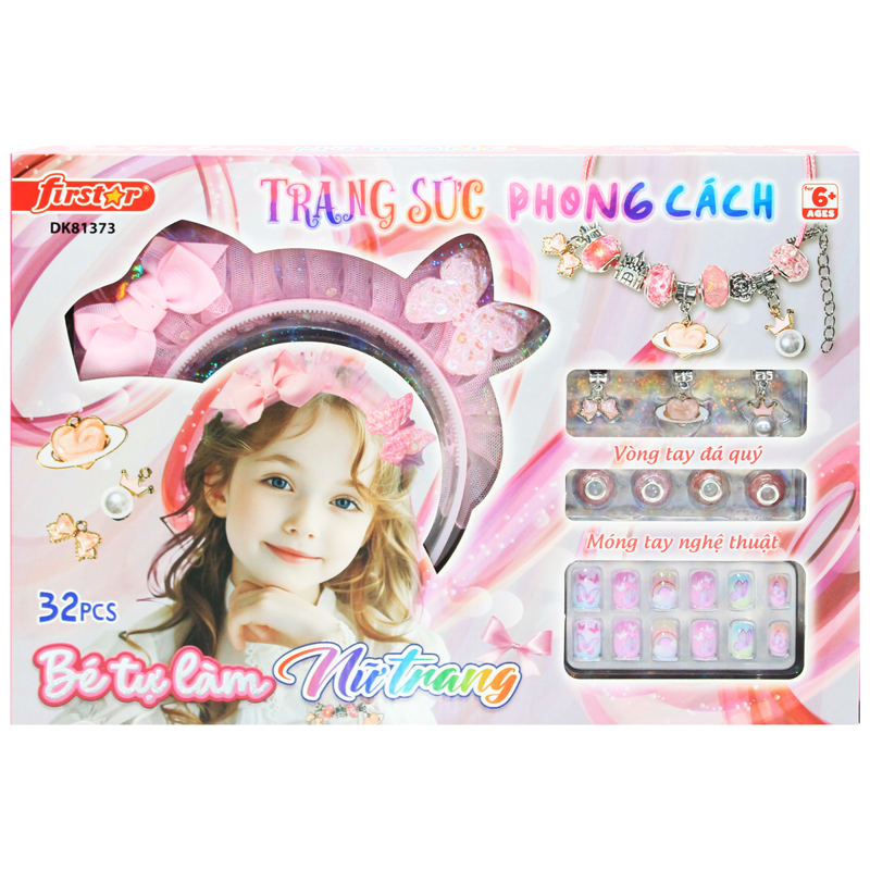 Bé Tự Làm Nữ Trang Trang Sức Phong Cách DK81373