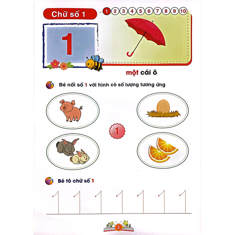 Bé Tự Tin Vào Lớp 1 - Bé Làm Quen Với Chữ Số