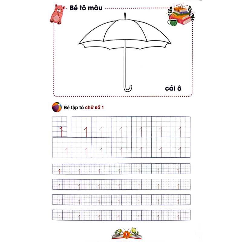 Bé Tự Tin Vào Lớp 1 - Bé Làm Quen Với Chữ Số