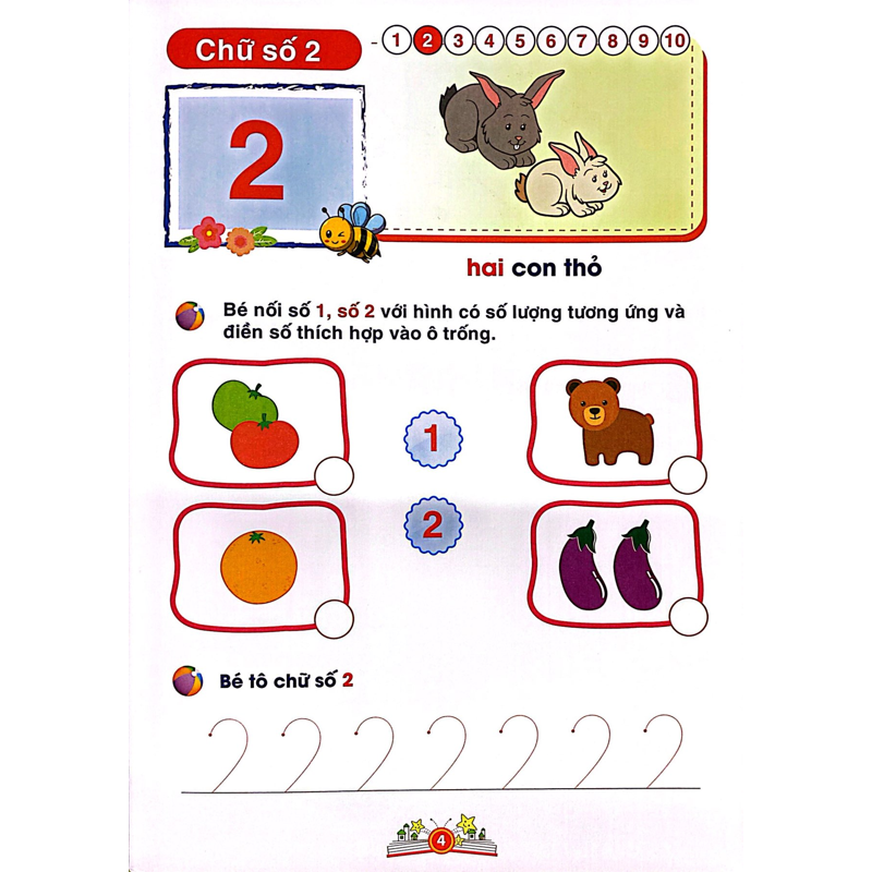 Bé Tự Tin Vào Lớp 1 - Bé Làm Quen Với Chữ Số