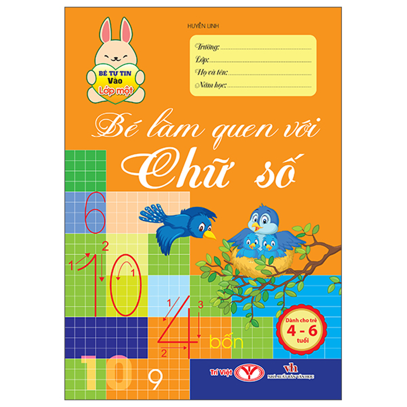Bé Tự Tin Vào Lớp 1 - Vở Tập Tô Chữ Mẫu Giáo