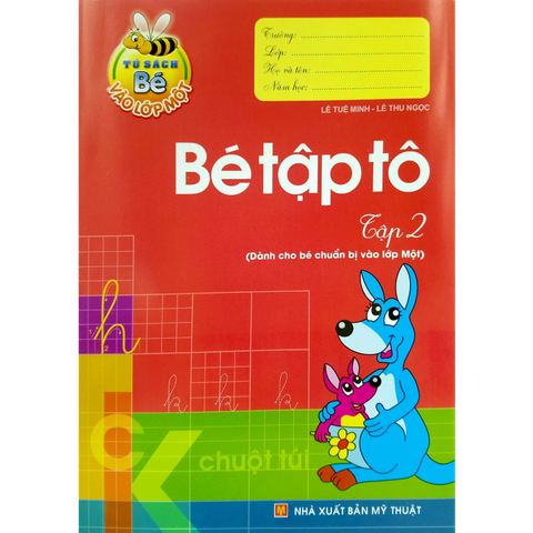 Bé Vào Lớp 1 - Bé Tập Tô Tập 2