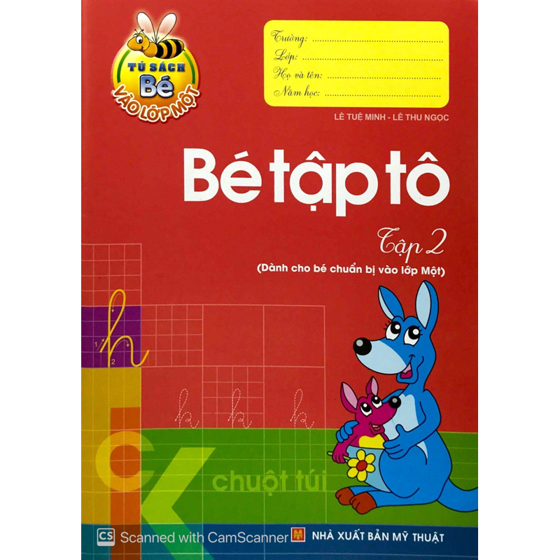 Bé Vào Lớp 1 - Bé Tập Tô Tập 2