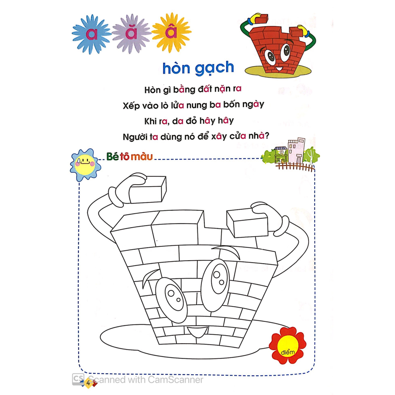 Bé Vào Lớp 1 - Bé Tập Tô Tập 2