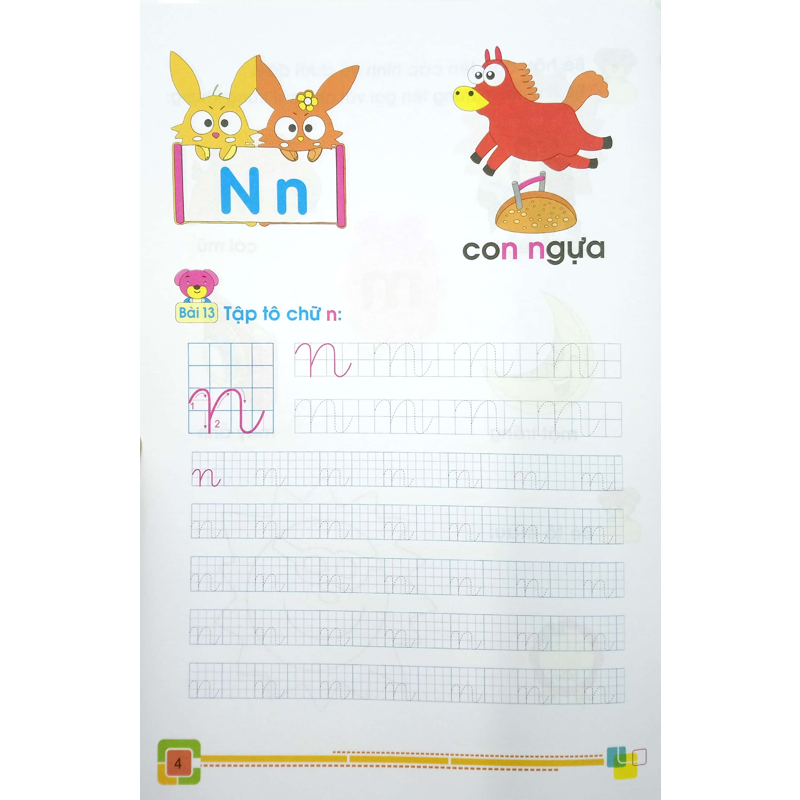 Bé Vào Lớp 1 - Bé Tập Tô Và Làm Quen Với Chữ Cái Tập 2