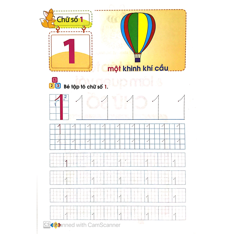 Bé Vào Lớp 1-Bé Tập Tô Và Làm Quen Với Chữ Số