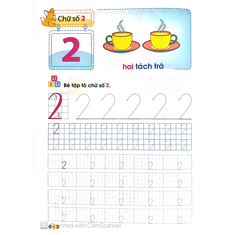 Bé Vào Lớp 1-Bé Tập Tô Và Làm Quen Với Chữ Số