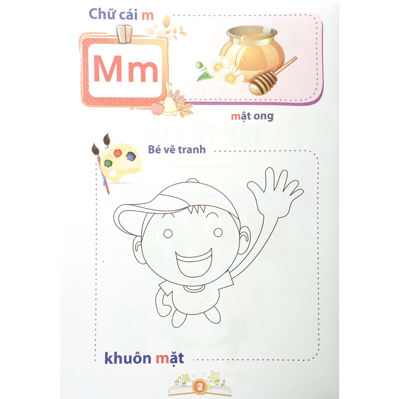 Bé Vào Lớp 1-Vở Tập Tô Chữ Tập 2