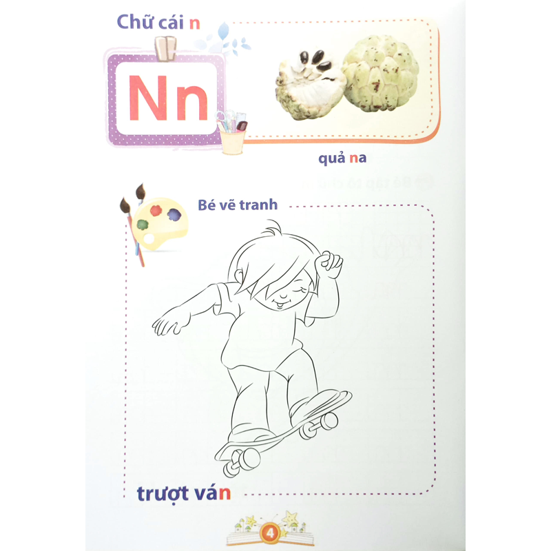 Bé Vào Lớp 1-Vở Tập Tô Chữ Tập 2