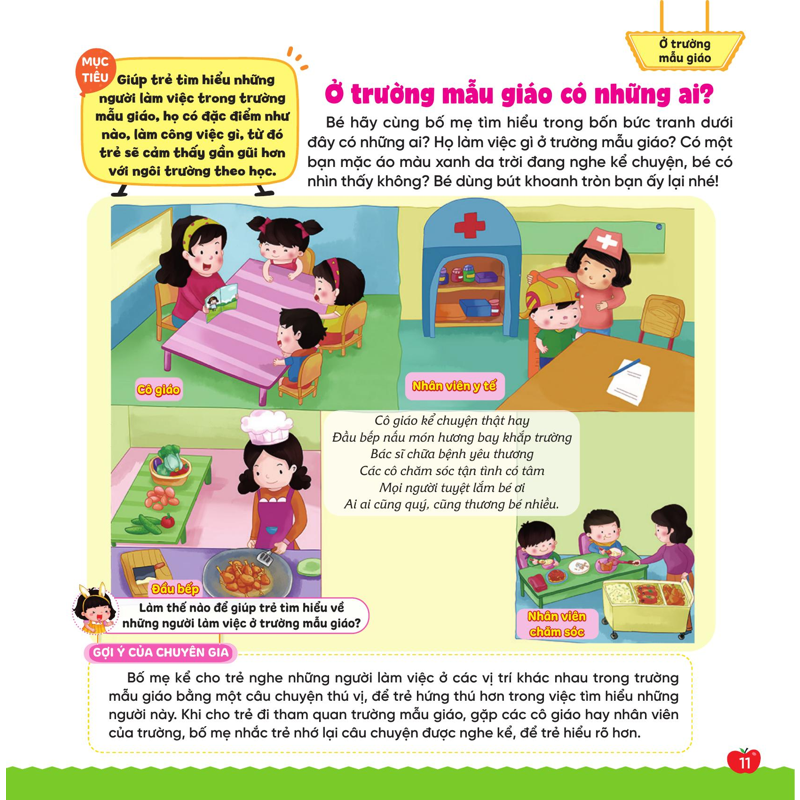 Bé Vào Mẫu Giáo - Những Kỹ Năng Nhỏ Cho Ngày Đến Lớp