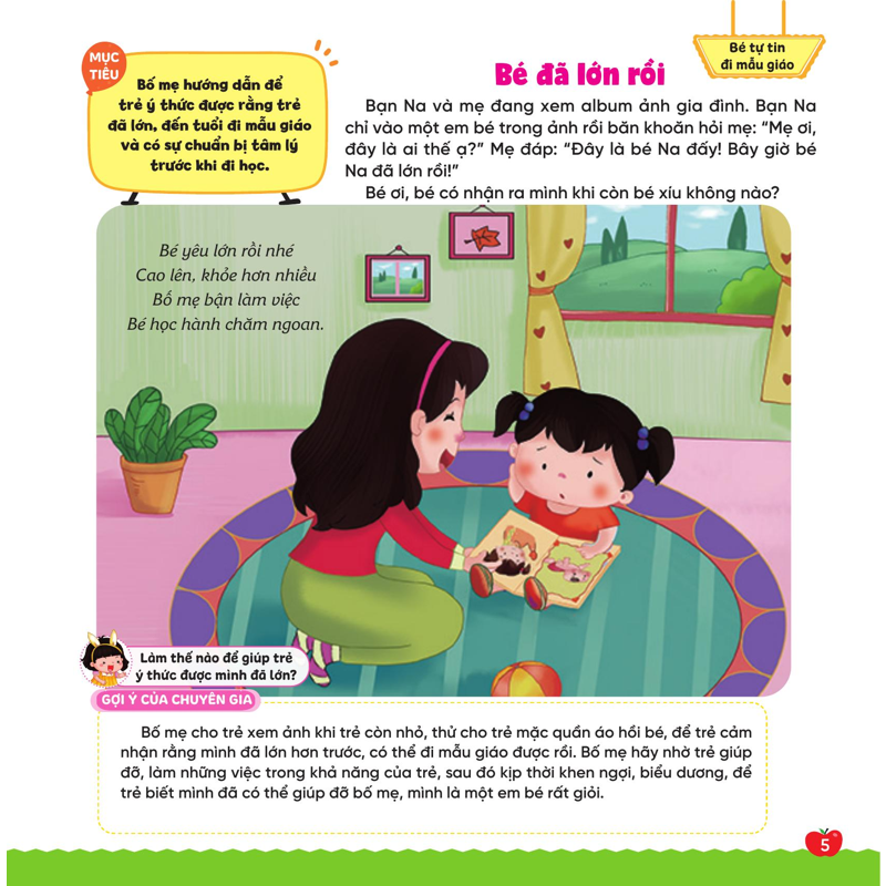 Bé Vào Mẫu Giáo - Những Kỹ Năng Nhỏ Cho Ngày Đến Lớp