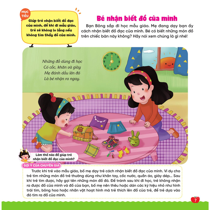 Bé Vào Mẫu Giáo - Những Kỹ Năng Nhỏ Cho Ngày Đến Lớp