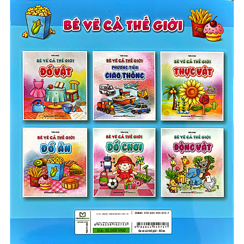 Bé Vẽ Cả Thế Giới - Đồ Ăn
